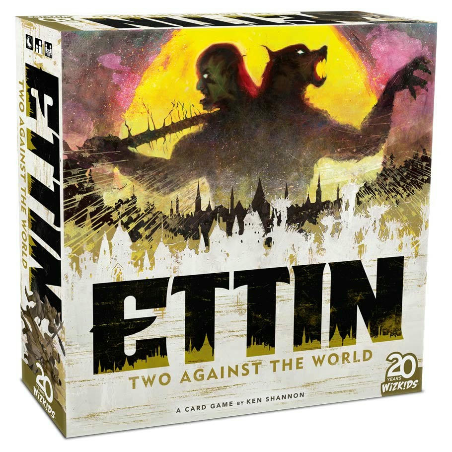 Image of Ettin: Two Against the World Board Game by Wizkids WZK87502 2-8 play, 45 mins