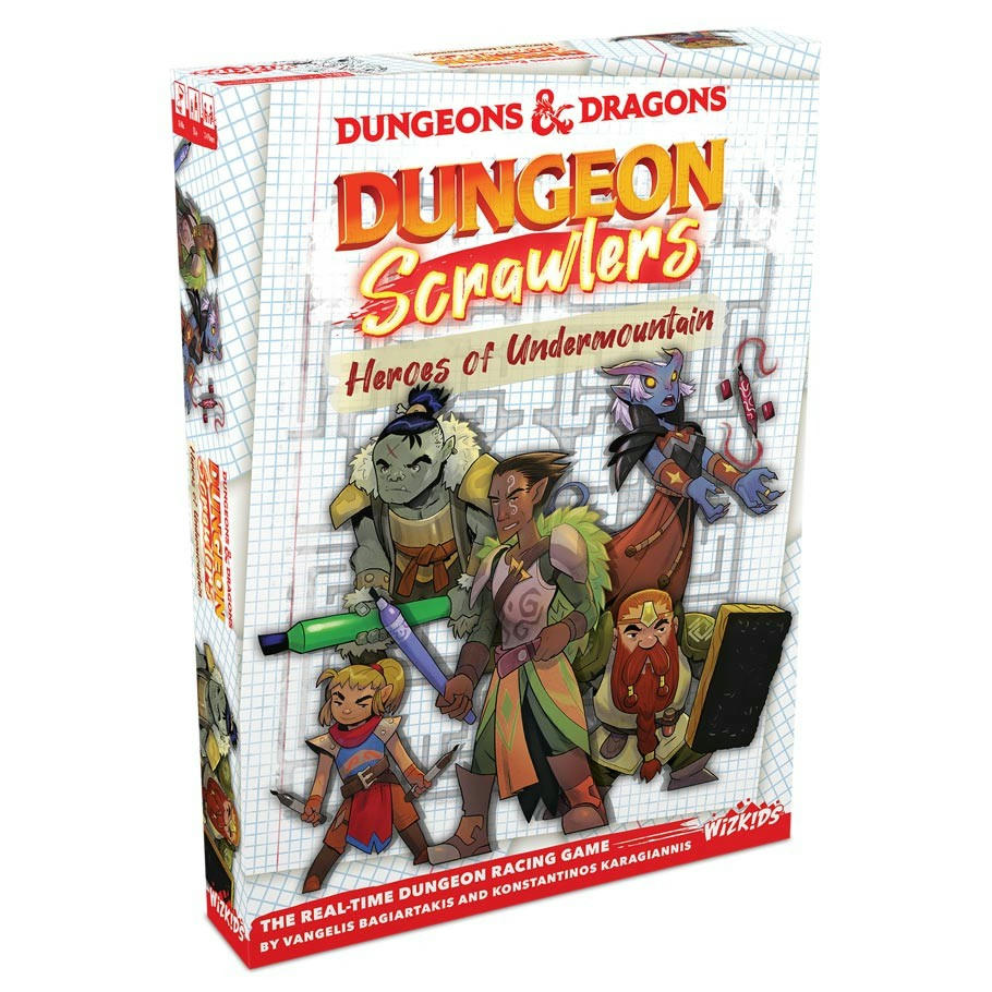 Image of Dungeons & Dragons Dungeon Scrawlers - Heroes of Undermountain Wizkids WZK87529