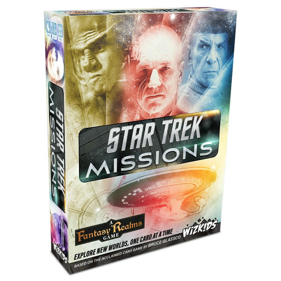 Image of Star Trek Missions - A Fantasy Realms Fantasy Card Game Wizkids WZK87531
