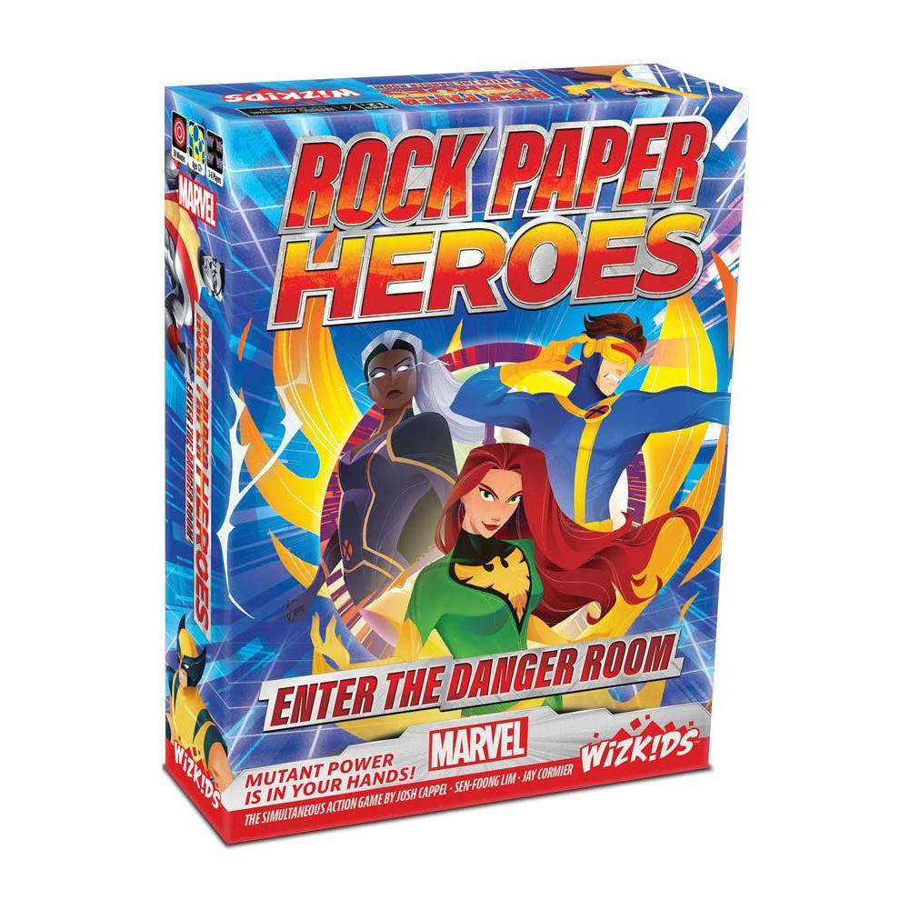 Marvel Rock, Paper, Hereos: Enter The Danger Room Card Game by Wizkids WZK87561