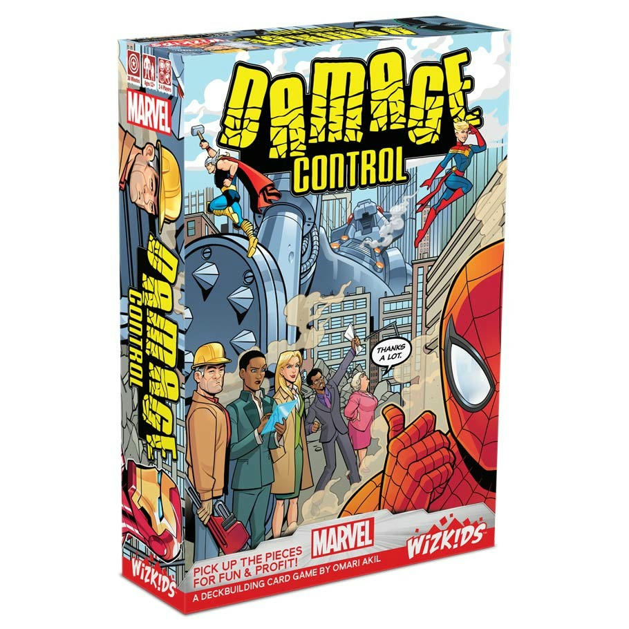 Image of Marvel: Damage Control Board Game by Wizkids WZK87564