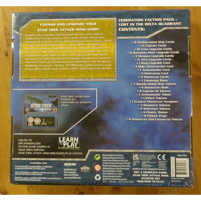 Image of Star Trek Attack Wing Federation Faction Pack: Lost in the Delta Quandrant