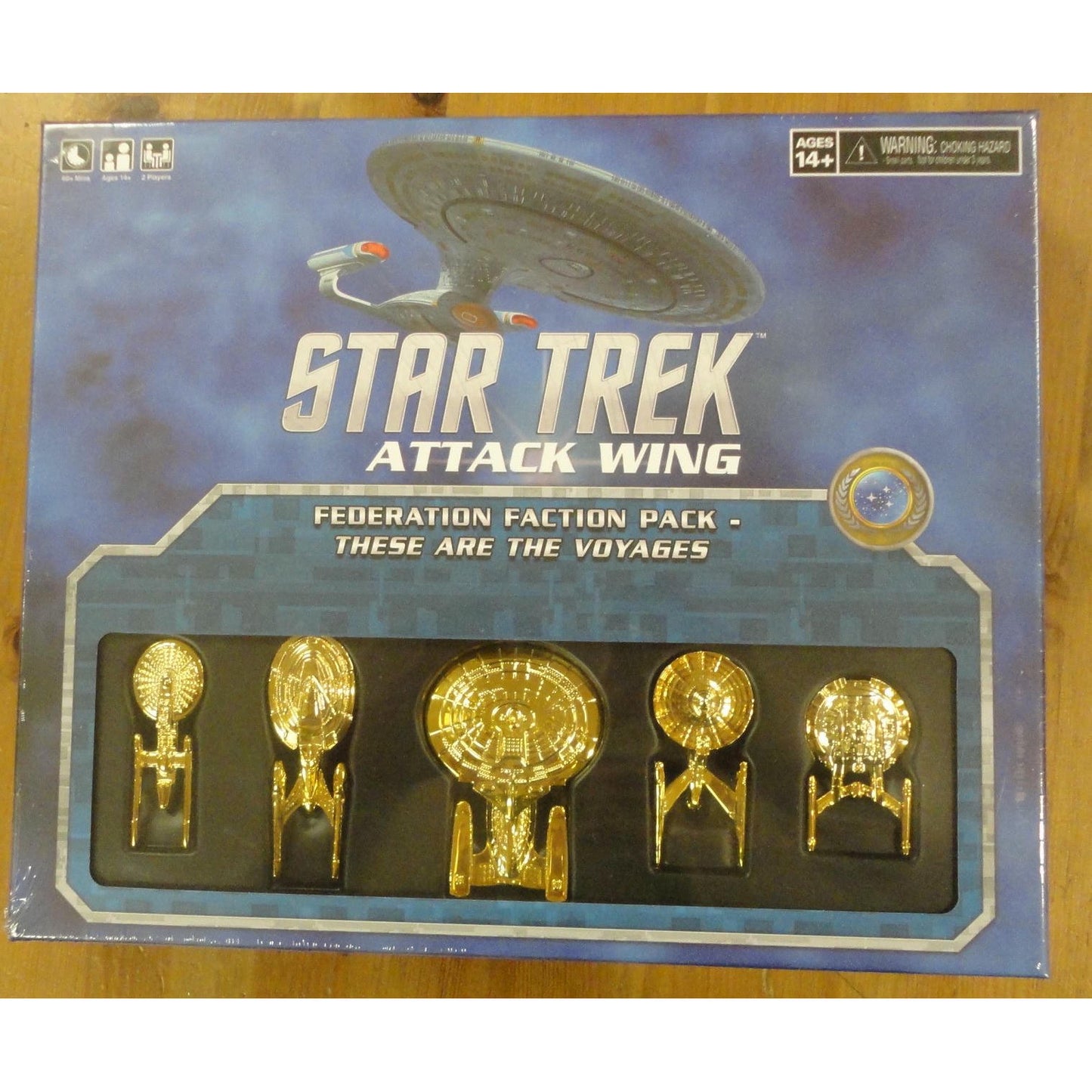 Image of Star Trek Attack Wing Federation Faction Pack: These are the Voyages WZK89007