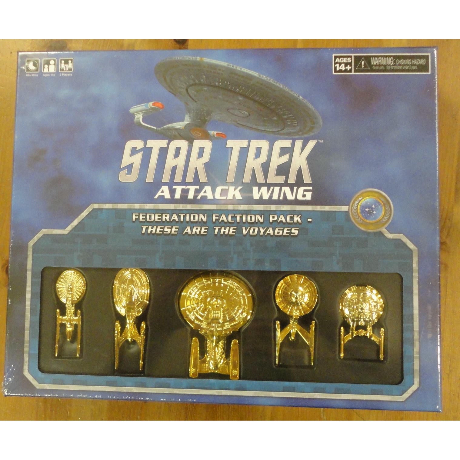 Image of Star Trek Attack Wing Federation Faction Pack: These are the Voyages WZK89007