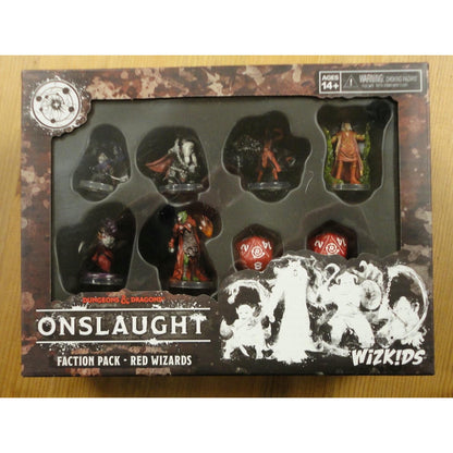 Image of Dungeons & Dragons D&D Onslaught Skirmish Miniatures Game Red Wizards Faction 