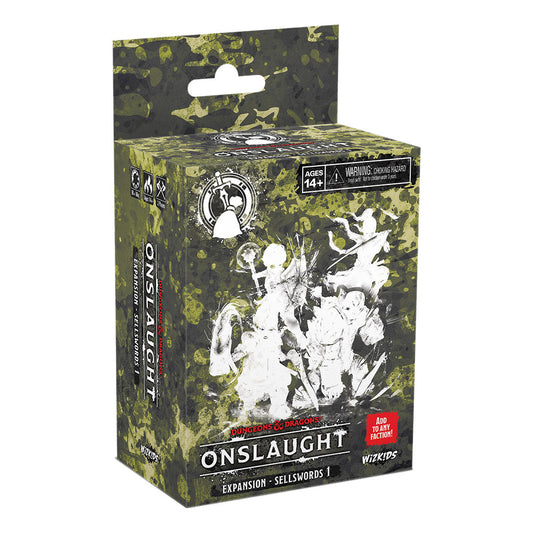 Dungeons & Dragons D&D Onslaught Skirmish Miniatures Game Sellswords Expansion
