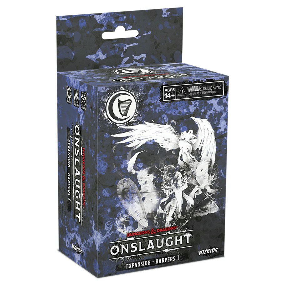 Image of Dungeons & Dragons D&D Onslaught Skirmish Miniatures Game Harpers 1 Expansion