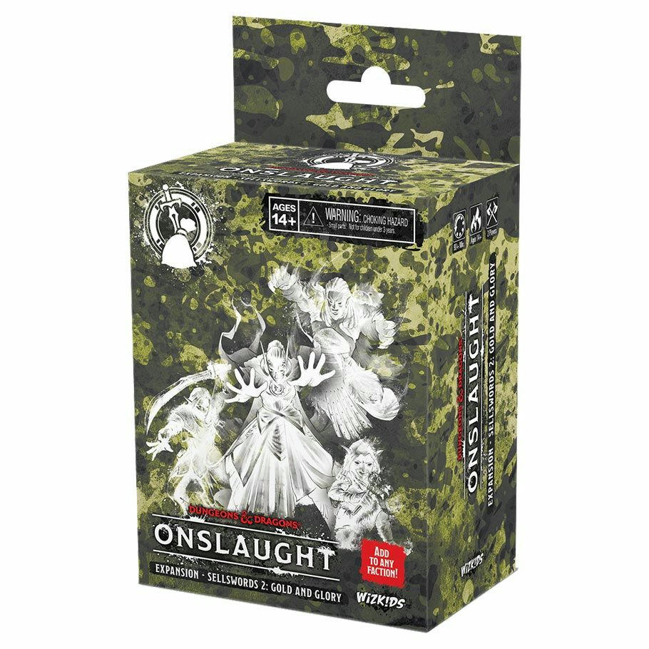 Image of Dungeons & Dragons D&D Onslaught Skirmish Miniatures Game Sellswords 2 Expansion