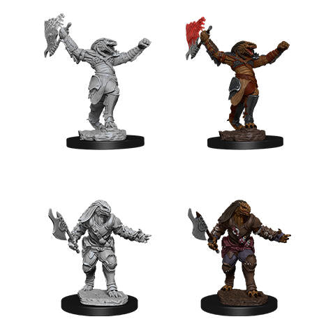 Dungeons & Dragon D&D Nolzur's Fantasy Miniatures Female Dragonborn Fighter