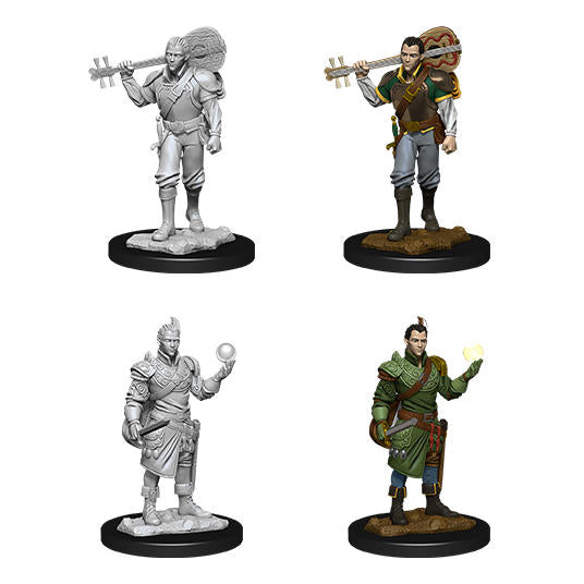 Dungeons & Dragons: Nolzur's Marvelous Unpainted Miniatures - W12 Male Half-Elf Bard
