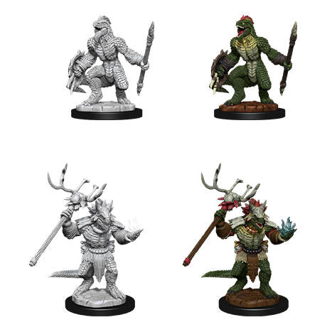 Dungeons & Dragon D&D Nolzur's Marvelous Fantasy Miniatures Lizardfolk & Shaman