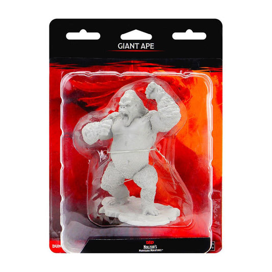 Nolzur's Marelous Miniatures Giant Ape D&D Fantasy Miniature 90090 Unpainted