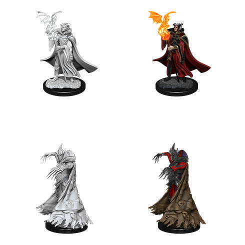 Pathfinder Deep Cuts Unpainted Miniatures: W12 Cultist & Devil