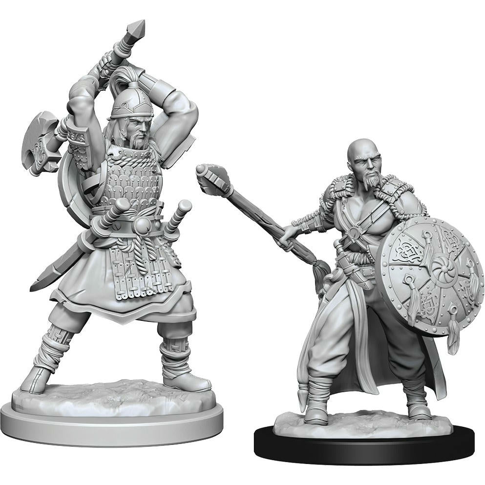 Image of Dungeons & Dragon D&D Deep Cuts Fantasy Miniatures Male Human Barbarian 90138