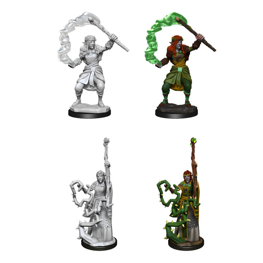 Dungeons & Dragon D&D Nolzur's Marvelous Miniatures Female Firbolg Druid 90146