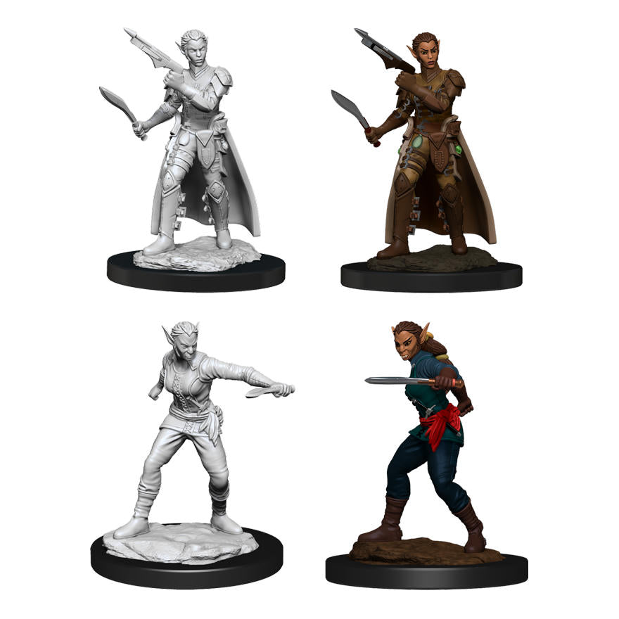 Dungeons & Dragon D&D Nolzur's Fantasy Miniatures Female Shifter Rogue 90148