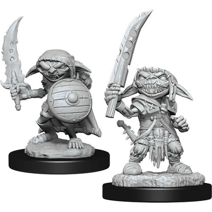 Image of Pathfinder Battles Deep Cuts Fantasy Miniatures: Male Goblin Fighter WZK90172