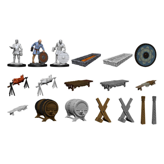 Deep Cuts Vikings Fantasy RPG Miniature Set 90175 Unpainted