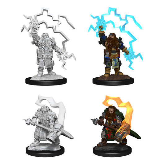 Pathfinder Battles Deep Cuts Fantasy Miniatures: Male Dwarf Cleric WZK90222
