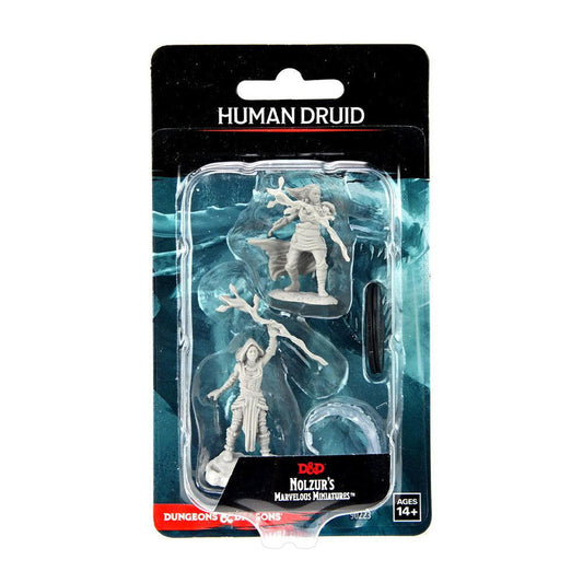 Dungeons & Dragons: Nolzur's Marvelous Unpainted Miniatures - W14 Human Druid Female