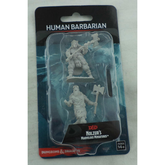 Image of Dungeons & Dragon D&D Nolzur's Marvelous Miniatures Human Male Barbarian 90224