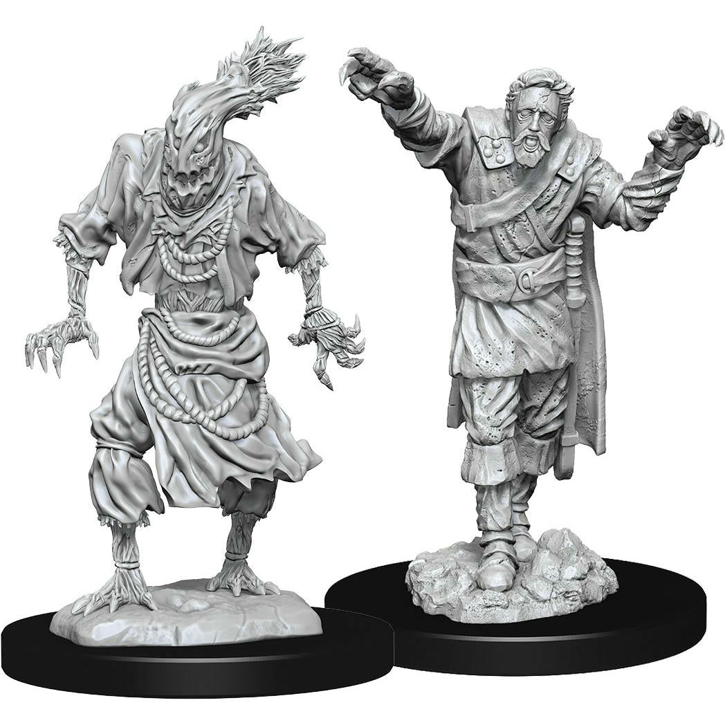 Image of Nolzur's Marvelous Fantasy Miniatures Scarecrow & Stone Cursed WZK90241