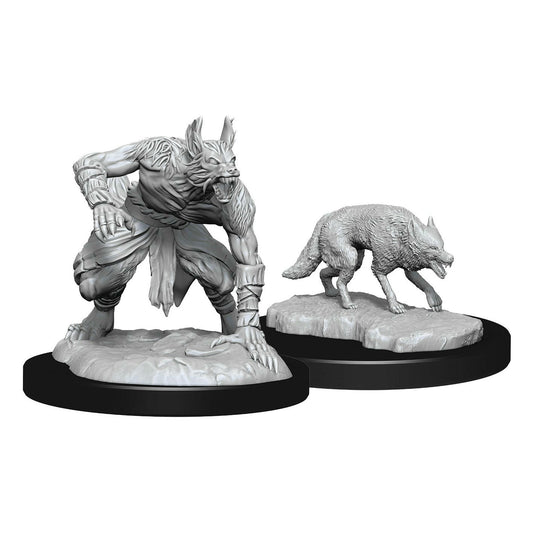 Image of Nolzur's Marvelous Fantasy Miniatures Jackalwere & Jackal WZK90244