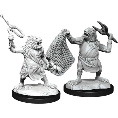Image of Pathfinder Battles Deep Cuts Fantasy Miniatures Male Kuo-Toa / Kuo-Toa Whip