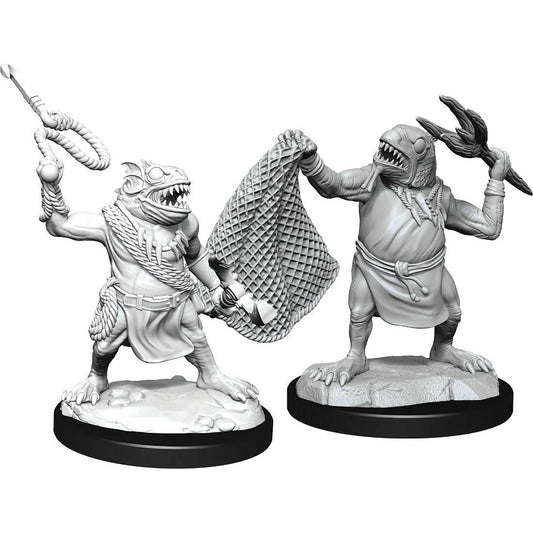 Image of Pathfinder Battles Deep Cuts Fantasy Miniatures Male Kuo-Toa / Kuo-Toa Whip