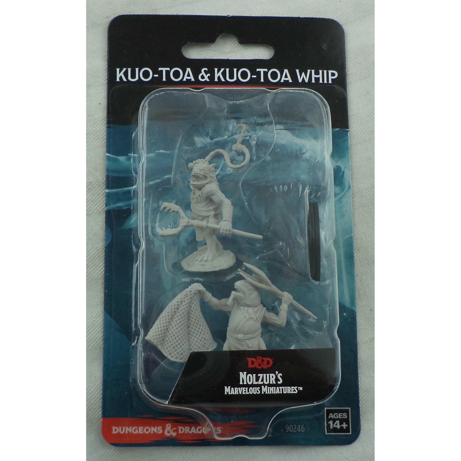 Image of Pathfinder Battles Deep Cuts Fantasy Miniatures Male Kuo-Toa / Kuo-Toa Whip