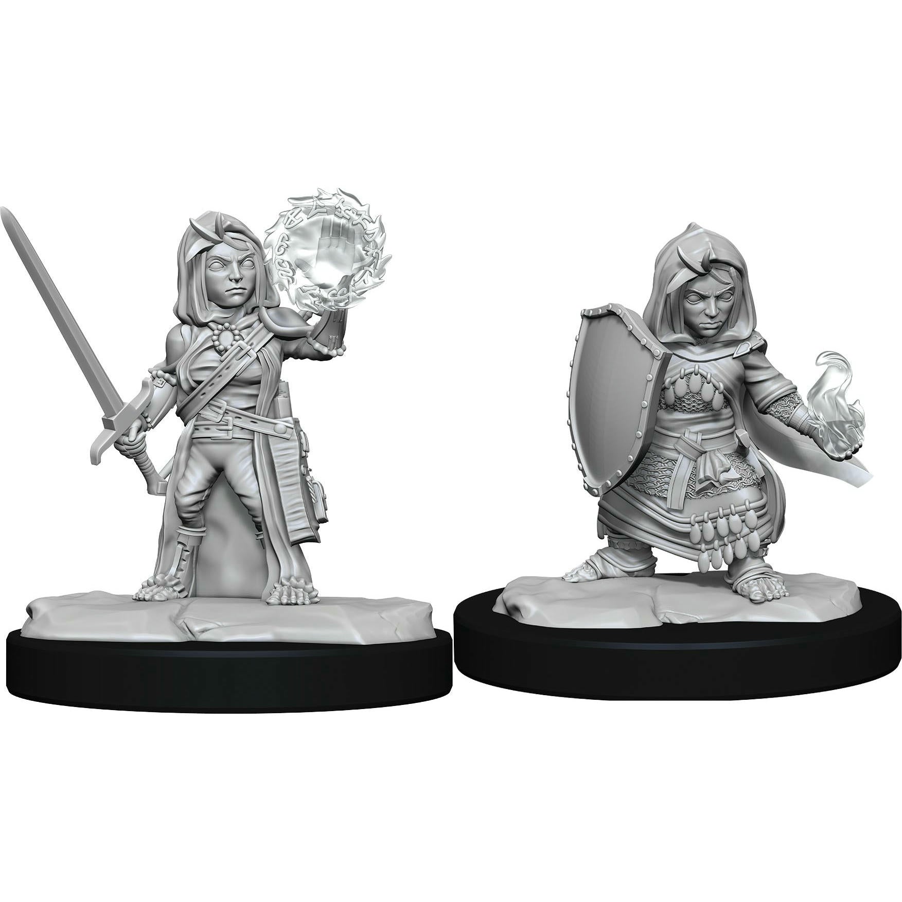 Image of Pathfinder Battles Deep Cuts Fantasy Miniatures: Female Halfling Cleric WZK90261