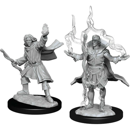 Image of Pathfinder Battles Deep Cuts Fantasy Miniatures Male Elf Sorcerer WZK90262