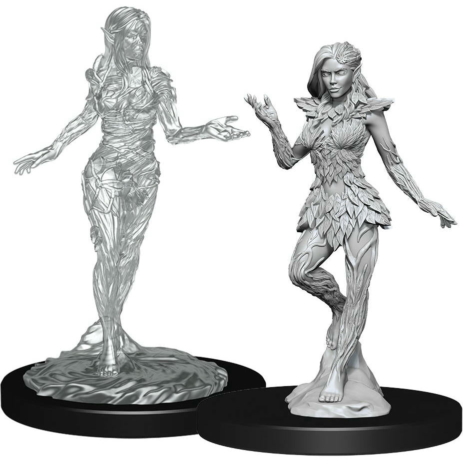 Image of Pathfinder Battles Deep Cuts Fantasy Miniatures: Nymph & Dryad WZK90265