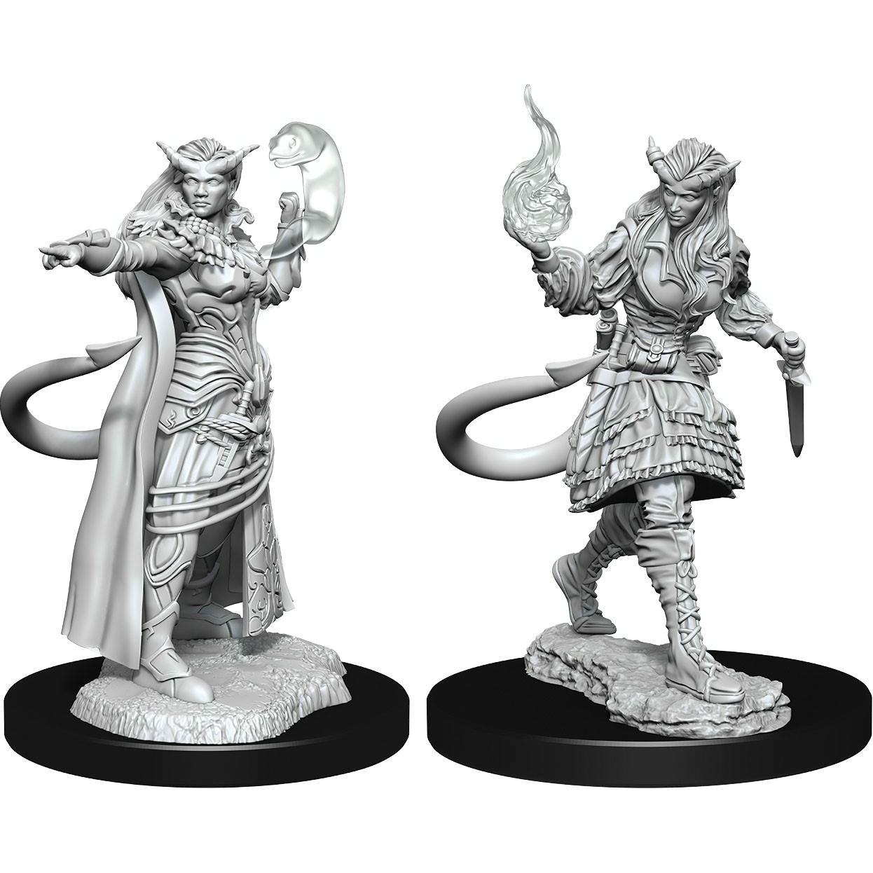 Image of Dungeons & Dragon D&D Nolzur's Marvelous Miniatures Female Tiefling Sorcerer W15