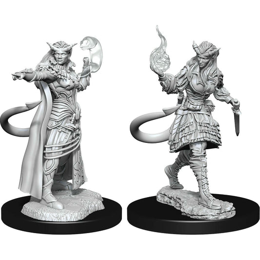 Image of Dungeons & Dragon D&D Nolzur's Marvelous Miniatures Female Tiefling Sorcerer W15