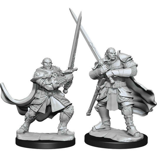 Image of Dungeons & Dragon D&D Nolzur's Marvelous Miniatures Male Half-Orc Paladin 90307