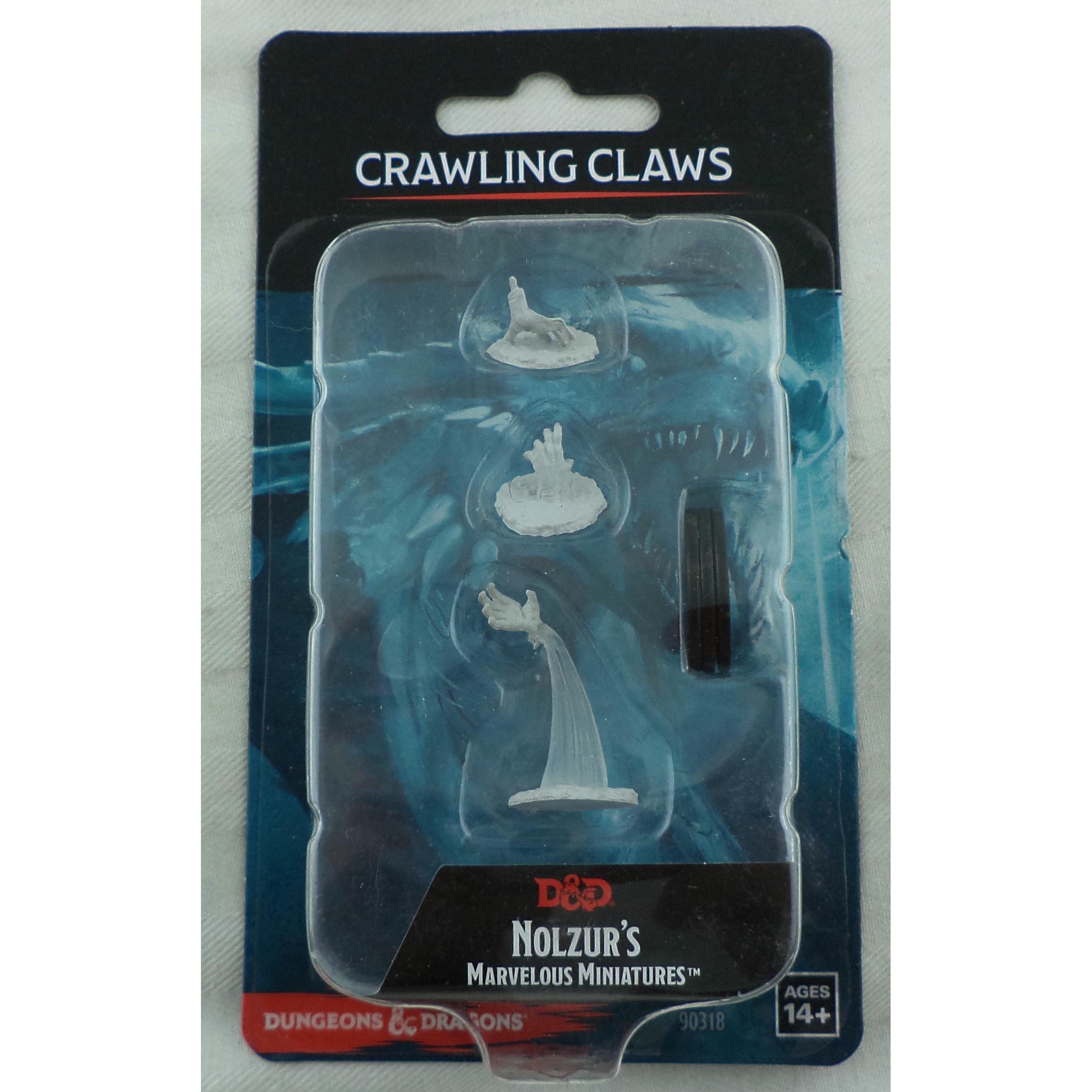 Image of Dungeons & Dragon D&D Nolzur's Marvelous Miniatures Crawling Claws 90318