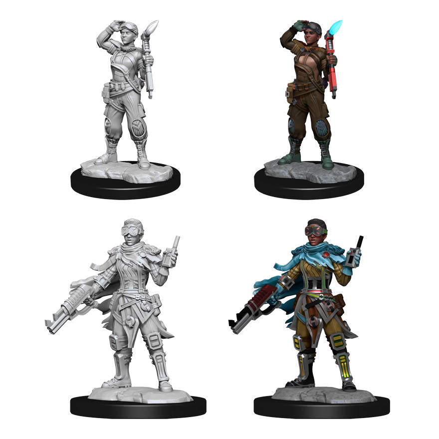 Starfinder Battles Deep Cuts Sci-Fi Miniatures Human Mechanic WZK90333
