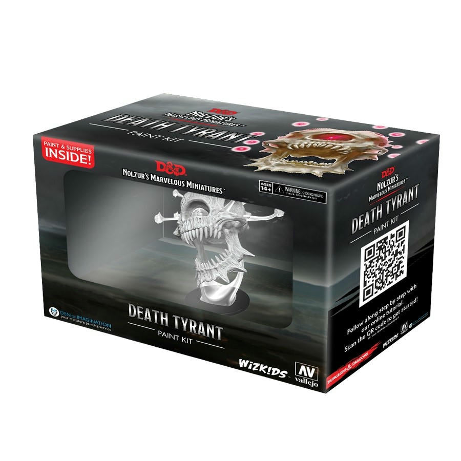 Image of Dungeons & Dragons Nolzur's Miniatures Death Tyrant Paint Kit WZK90363