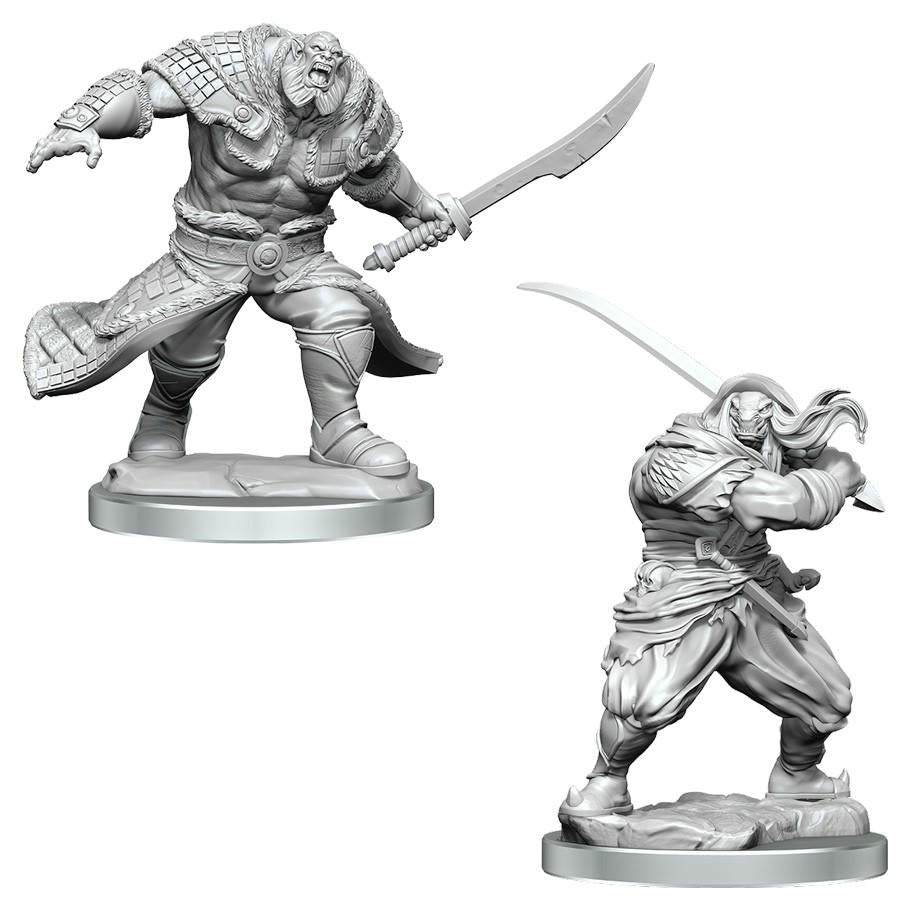 Image of Magic The Gathering Zurgo Helmsmasher/Unyielding Krumar Fantasy Miniature 90397