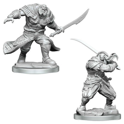 Image of Magic The Gathering Zurgo Helmsmasher/Unyielding Krumar Fantasy Miniature 90397