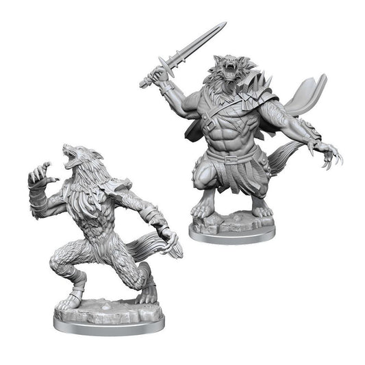 Magic The Gathering Arlinn and Tovolar Fantasy Miniatures 90398