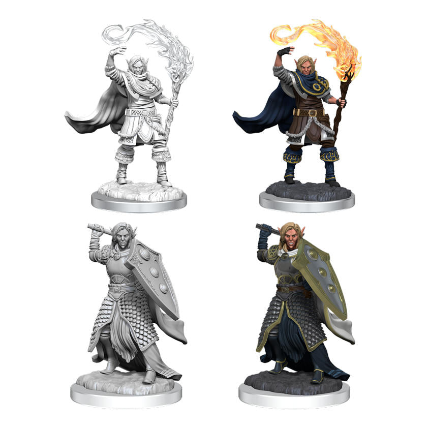 Dungeons & Dragon D&D Nolzur's Marvelous Fantasy Miniatures Male Elf Cleric