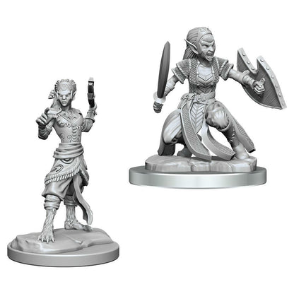 Image of Dungeons & Dragon D&D Nolzur's Miniatures Shifter Fighters (2pcs) WZK90407