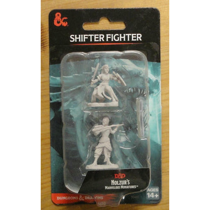 Image of Dungeons & Dragon D&D Nolzur's Miniatures Shifter Fighters (2pcs) WZK90407