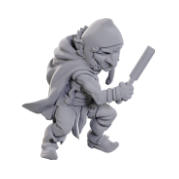 Critical Role Unpainted Miniatures: W23 Chetney Pock O'Pea & Werewolf
