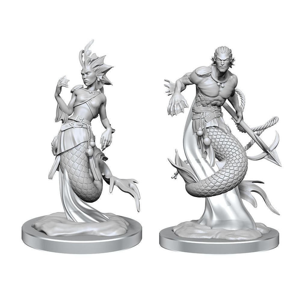 Dungeons & Dragon D&D Nolzur's Miniatures Merfolk (2pcs) WZK90414
