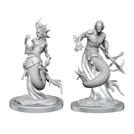 Dungeons & Dragon D&D Nolzur's Miniatures Merfolk (2pcs) WZK90414