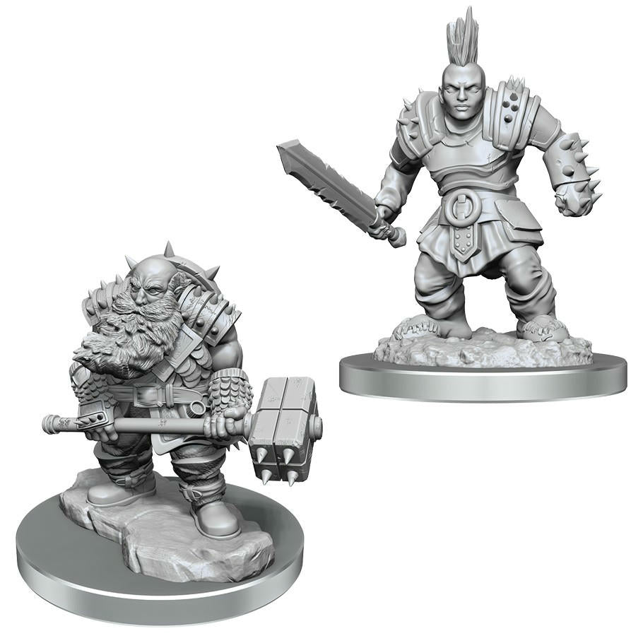 Image of Dungeons & Dragon D&D Nolzur's Marvelous Miniatures Duergar Fighters WZK90421