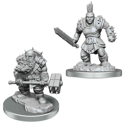 Image of Dungeons & Dragon D&D Nolzur's Marvelous Miniatures Duergar Fighters WZK90421
